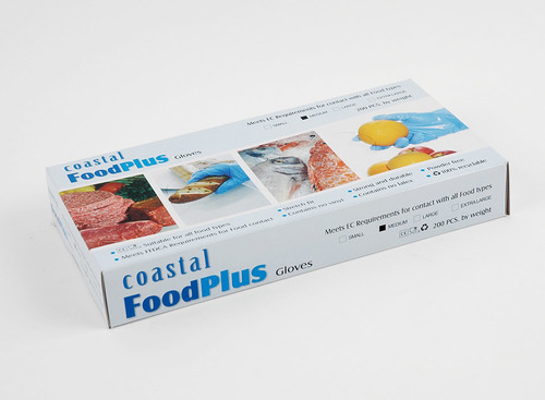 Foodplus Gloves Blue X-LARGE - Coastal