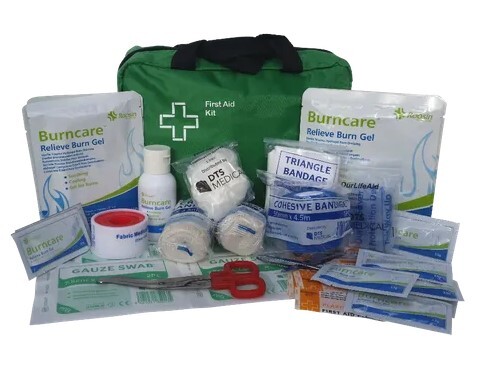 Premium Commercial Burns First Aid Work Place First Aid Kit large Soft Pack - DTS Medical