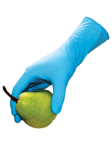 Nitrile Blue Powderfree MEDIUM - Microlite 100