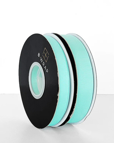 Grosgrain 13mm X 30mtrs Aqua - Bee Dee