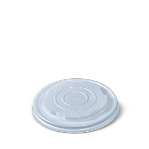 8oz PLA Lid Opaque Fits 8oz - Detpak