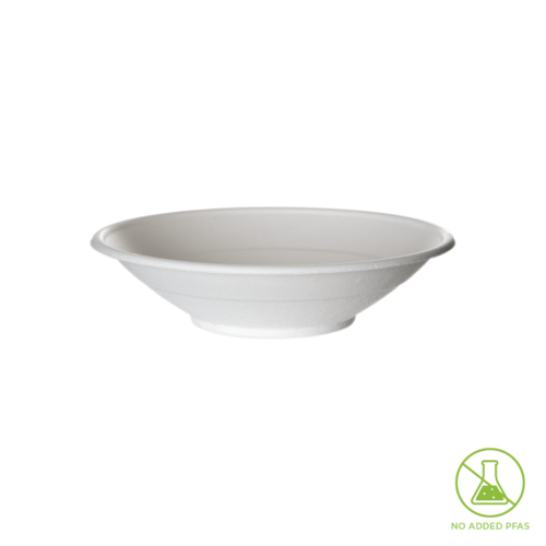 Sugarcane Noodle Bowl 24oz (710ml) White 195 - Detpak