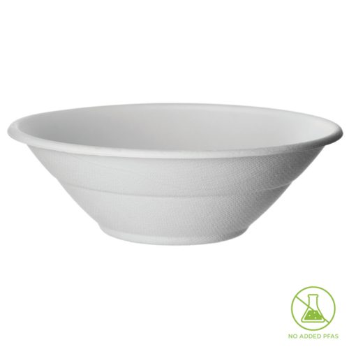 Sugarcane Noodle Bowl 32oz (940ml) White 195 - Detpak