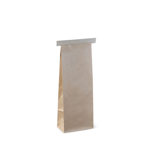 500g Tin-Tie Bag Brown 275 x 100 x 60 - Detpak