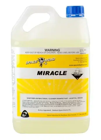 Miracle Bleach Hospital Grade 5Litres - Space