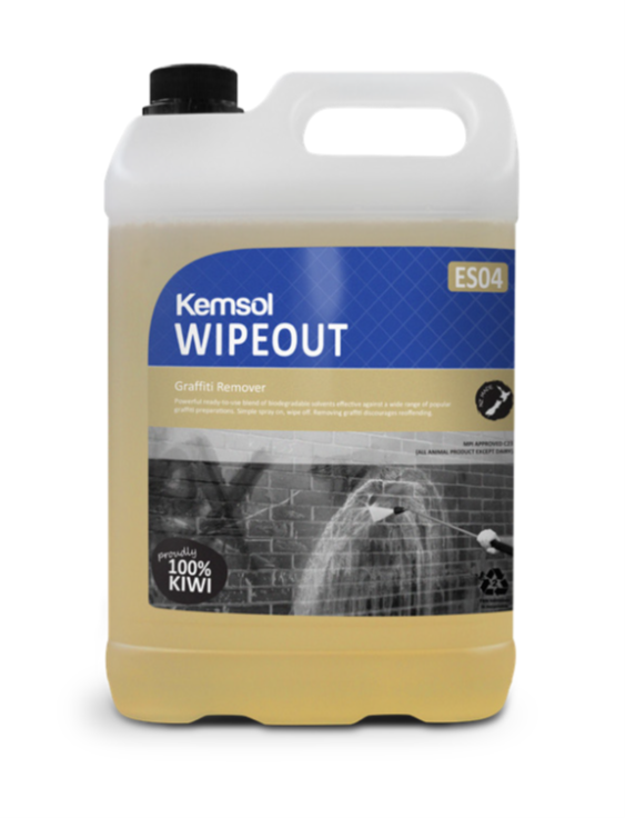 Graffiti Remover Wipeout 5Litres - Kemsol