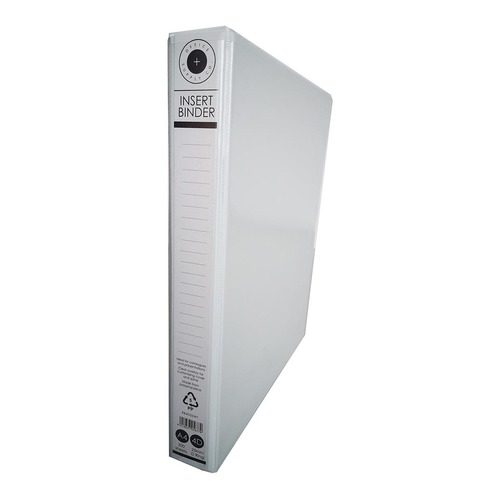 OSC Insert Binder A4 4D 25mm White