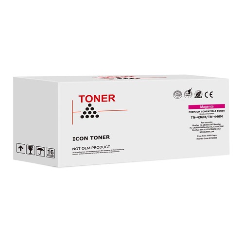 Icon Compatible Brother TN446 Magenta Toner Cartridge