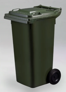 Wheelie Bin 120L Dark Green