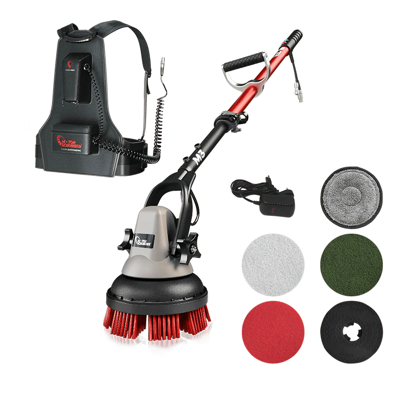 Motor Scrubber M3M Starter Kit Medium Handle
