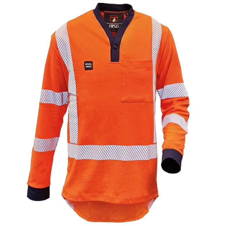 Fr Poloshirt 240Gsm Cotton, Orange Ttmc, 12 Cal-Size 6Xl