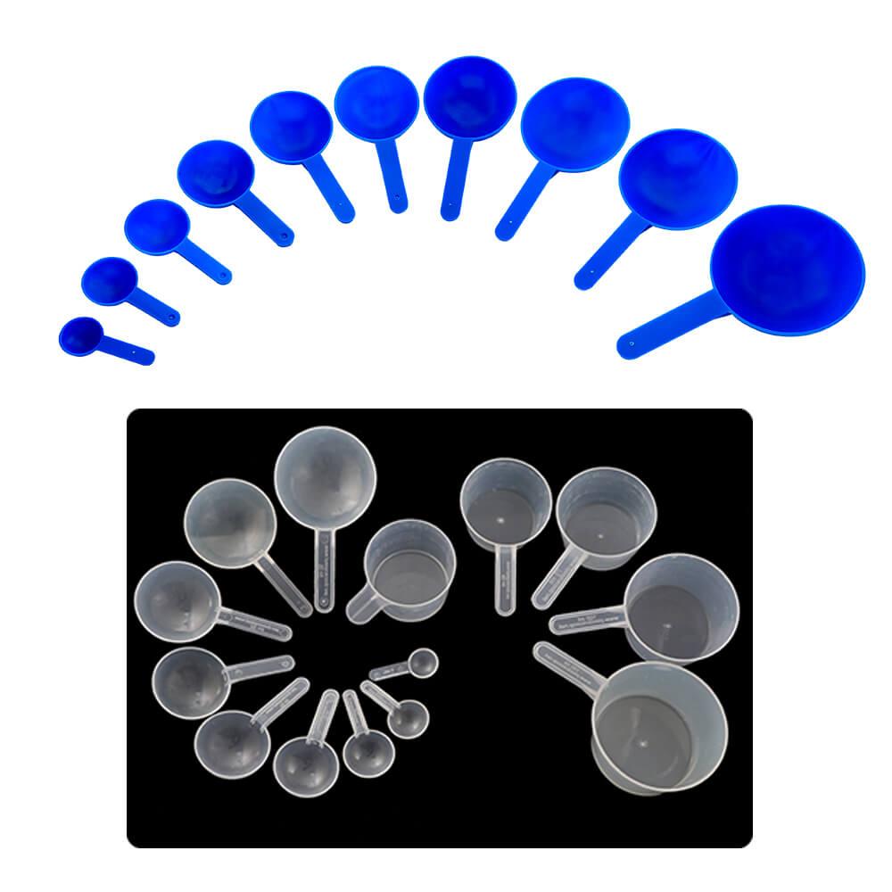 Plastic Scoop 1ml Clear (19D x 9H x 43L)mm