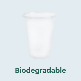 Biodegradable disposable cold cups