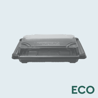Disposable biodegradable sushi trays
