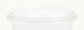 Deli Container Lid PLA 240ml/360ml/500ml/700ml - Ecoware