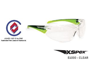 XSPEX' Safety Spec, Clear Lens - Esko