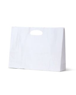 Paper Dcut White Kraft Bag - Small BTQ - 100/Ctn - Bee Dee