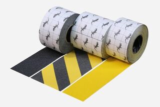 Safety Tread General Purpose Tape - 150mm wide x  18.3m  - Yellow - AMS