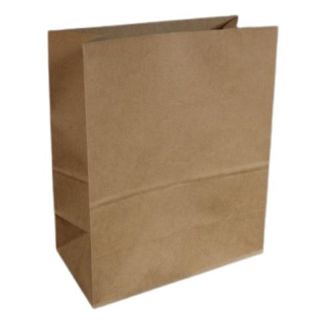Medium SOS Block Bottom Bag 115gsm (350x290x150) Pack 250 - Gratpak