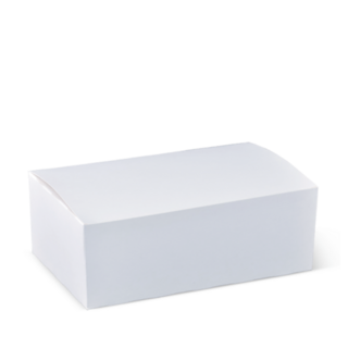Large Snack Box (Bulk) White 200 x 115 x 70   - Detpak