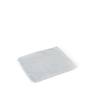 #4 Grease Resistant Flat Bag (1 Ply) White 238 x 200   - Detpak
