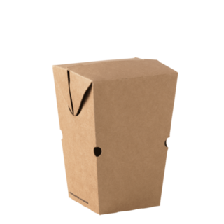 Go Large Chip Carton Brown 91 x 91 x 135   - Detpak