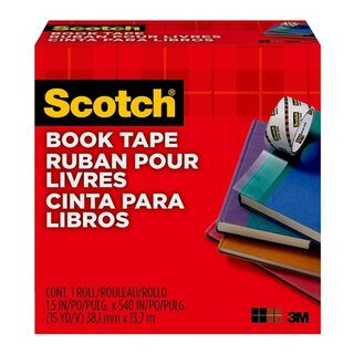 Scotch Tape Book Repair 845 38mmx13.7m Transparent