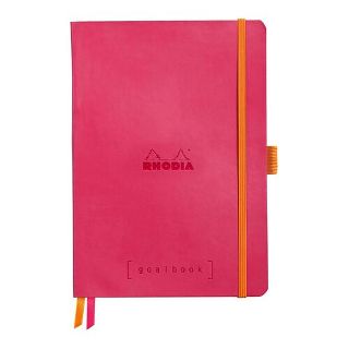 Rhodiarama Goalbook A5 Dotted Raspberry