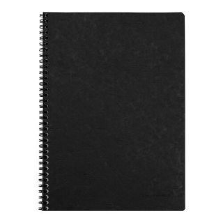Age Bag Spiral Notebook A4 Lined Black