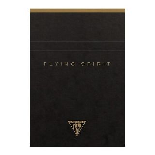 Flying Spirit Clothbound Notepad A6 Black