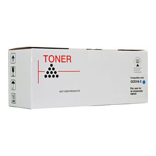 Icon Remanufactured HP CC531A CE411A Canon CART318 CART418 Cyan Toner Cartridge