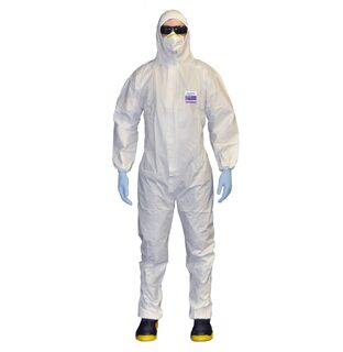 Disp Coveralls Barrier-Tec 2000B, Microporus, Brea-Size L