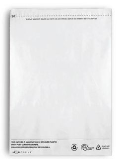  White Poly Mailer Lineflow Recycled-200 - B Online 
