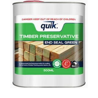 Timber Preservative Endseal Green Concentrate 500ml x 24 - QUIK