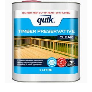 Timber Preservative Concentrate Clear 1 Litre x 18 - QUIK