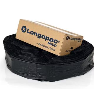 Longopac Maxi Waste Bags - Black (general waste)