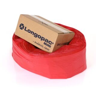 Longopac Mini Waste Bags - Red (general waste)