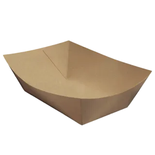 Tray kraft 800ml (21 x 18 x 5cm) Home Compostable Pack 50 - Vegware 
